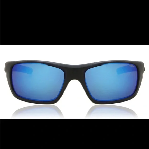 Revo JASPER Black Matte POLARIZED Blue GLASS Lens - Picture 2 of 9
